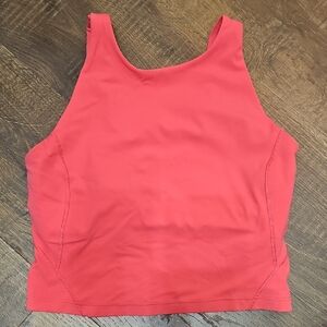 lululemon athletica Coral/pink Tank Top